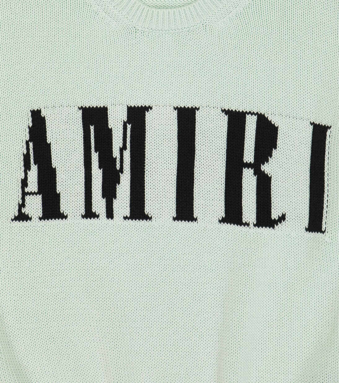 Intarsia-knit cotton and cashmere sweater | Amiri Kids