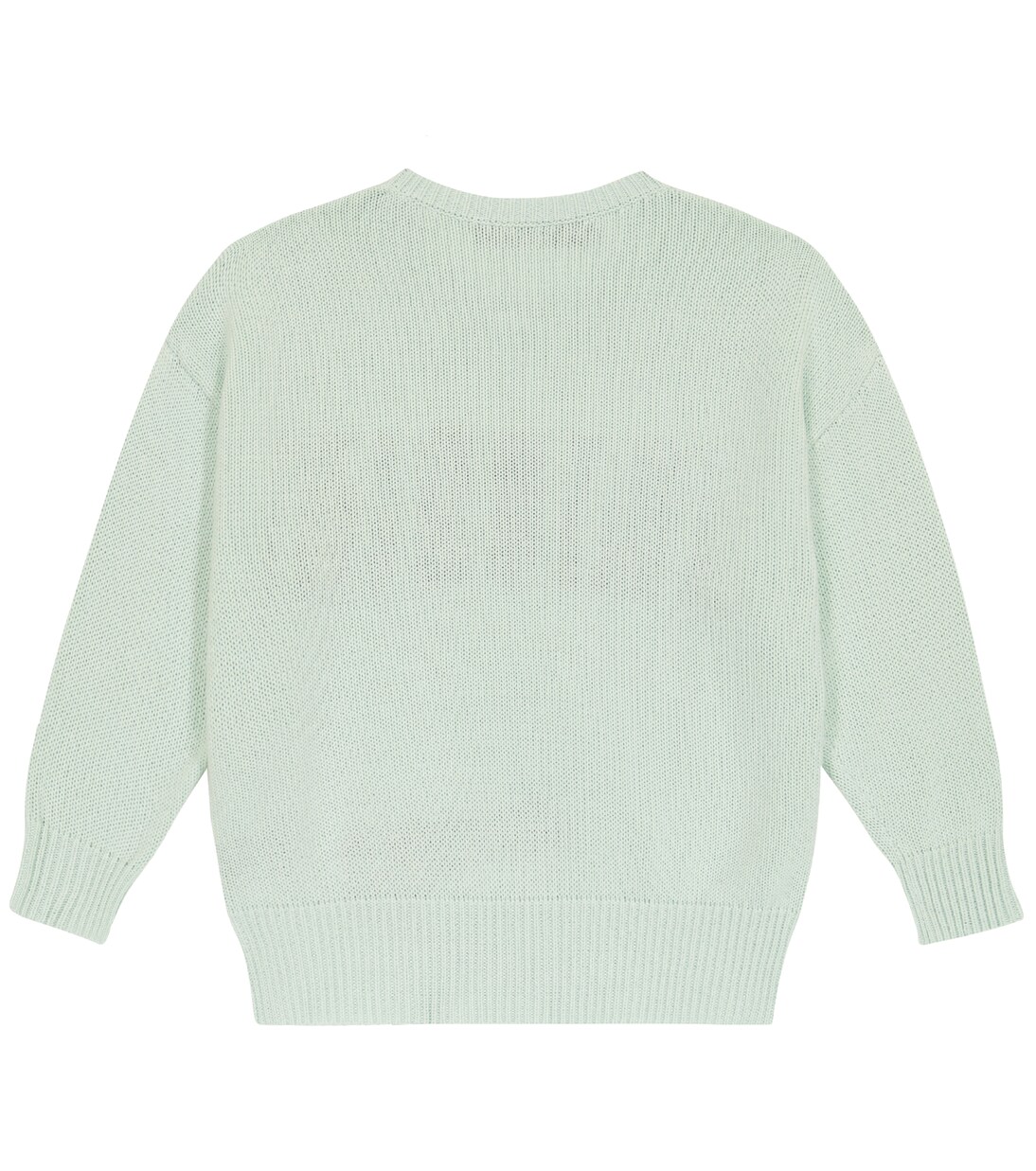 Intarsia-knit cotton and cashmere sweater | Amiri Kids