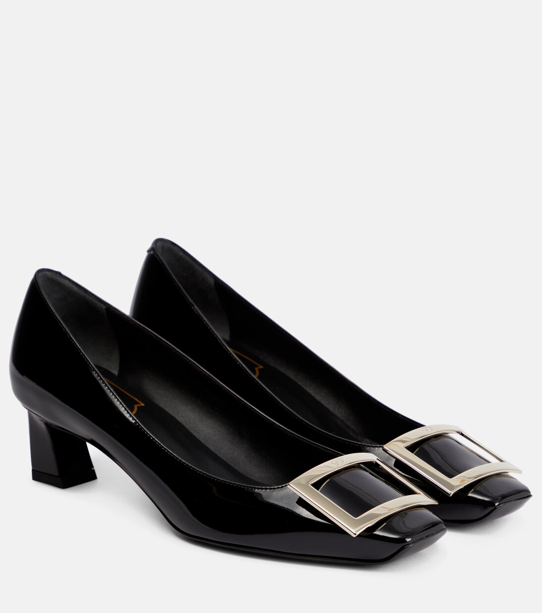 Trompette 45 patent leather pumps | Roger Vivier