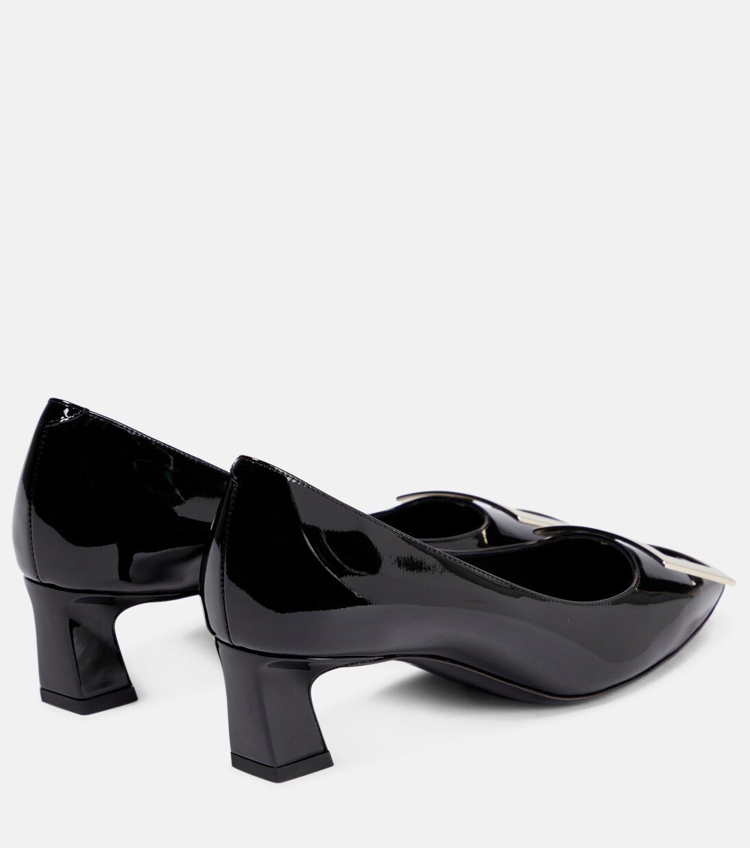 Trompette 45 patent leather pumps | Roger Vivier
