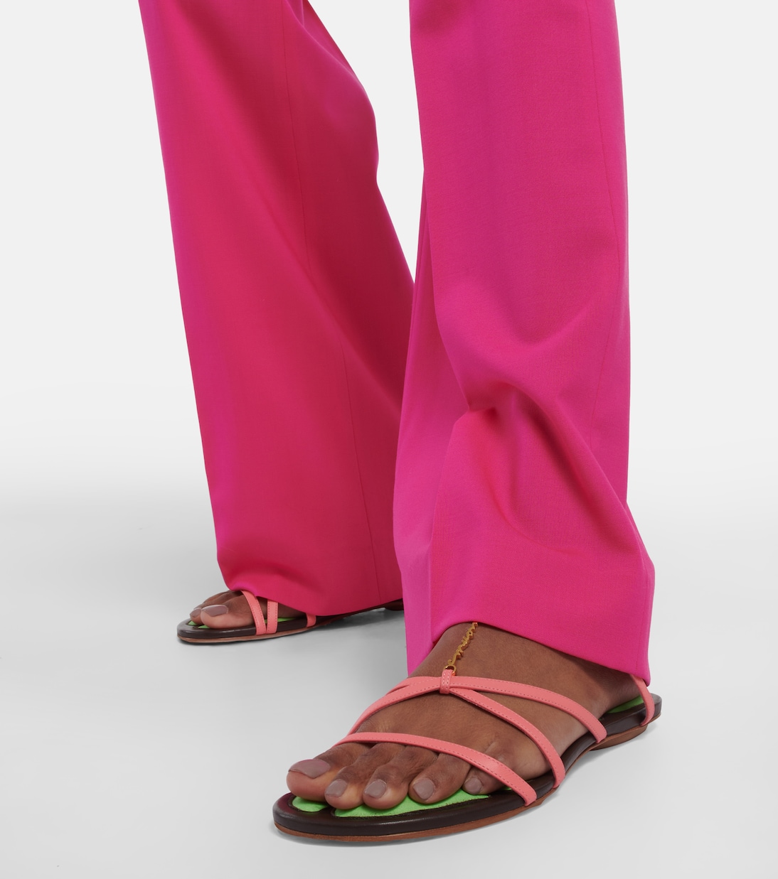 Verzierte Sandalen aus Leder | Jacquemus