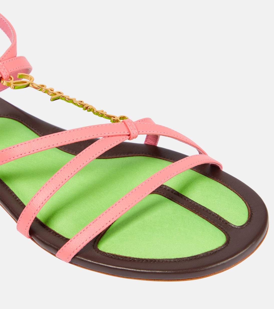 Verzierte Sandalen aus Leder | Jacquemus