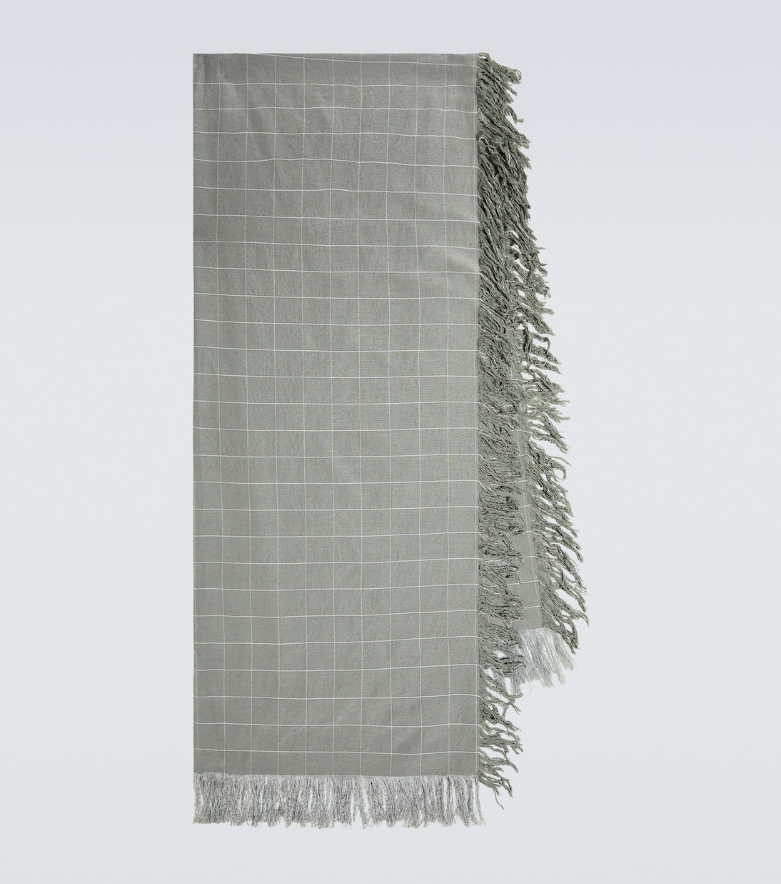 Checked scarf | Undercover