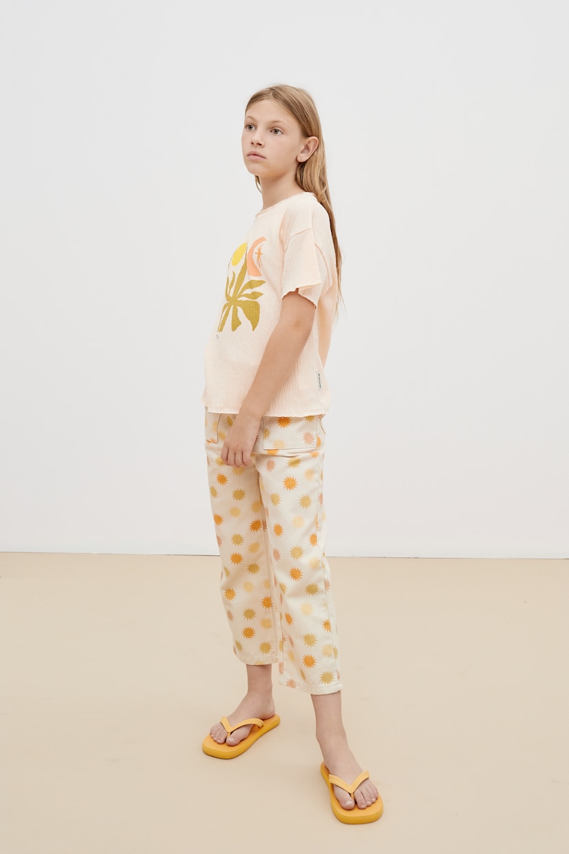 Bedruckte Hose Tramonto aus Baumwolle | The New Society