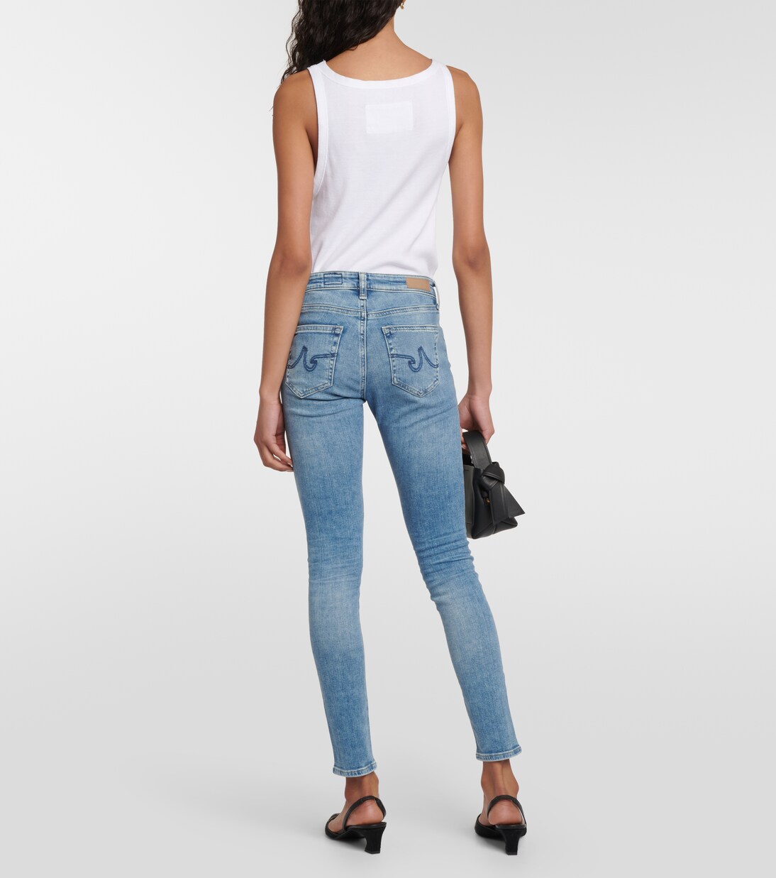 Mid-Rise Skinny Jeans The Legging Ankle | AG Jeans