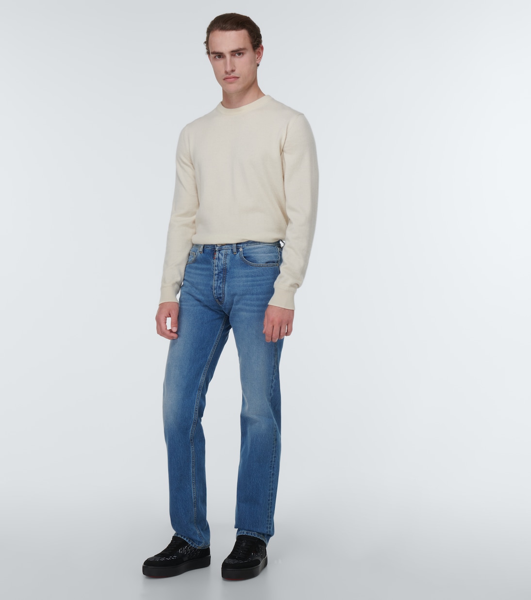 Sneakers Happyrui mit Veloursleder | Christian Louboutin