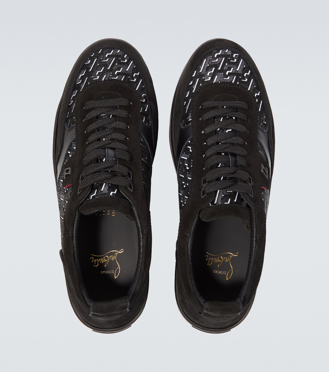 Sneakers Happyrui mit Veloursleder | Christian Louboutin