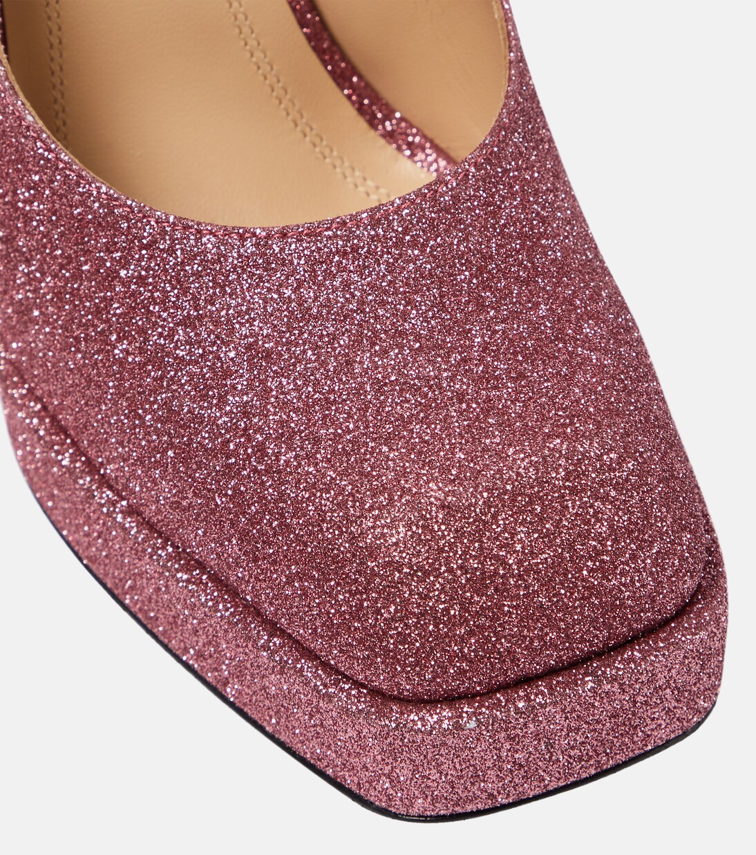 Pumps slingback Bulla Jill con glitter | Nodaleto