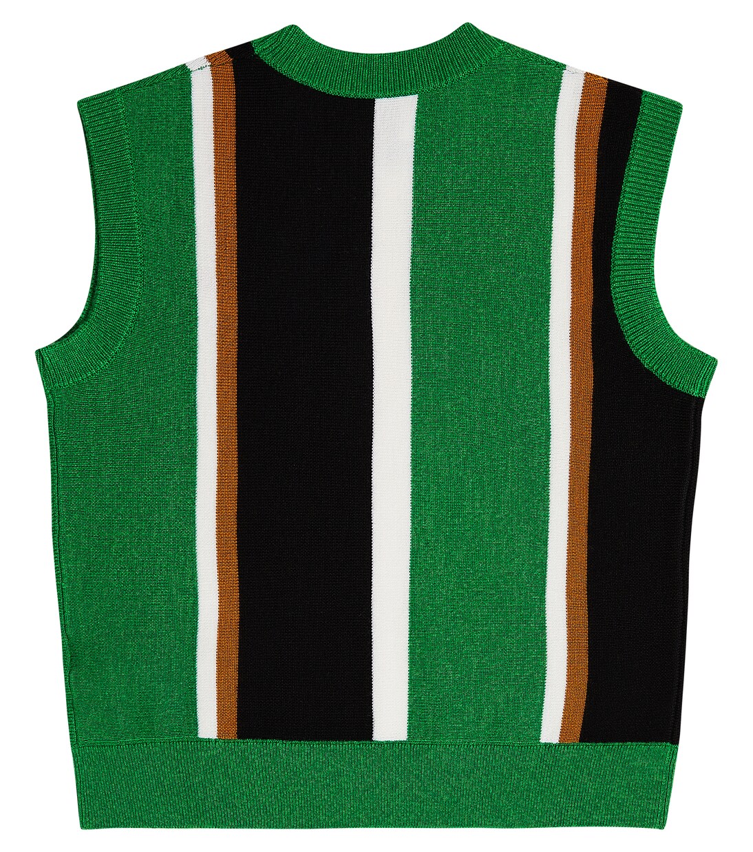 Striped wool and cashmere sweater vest | Burberry Kids
