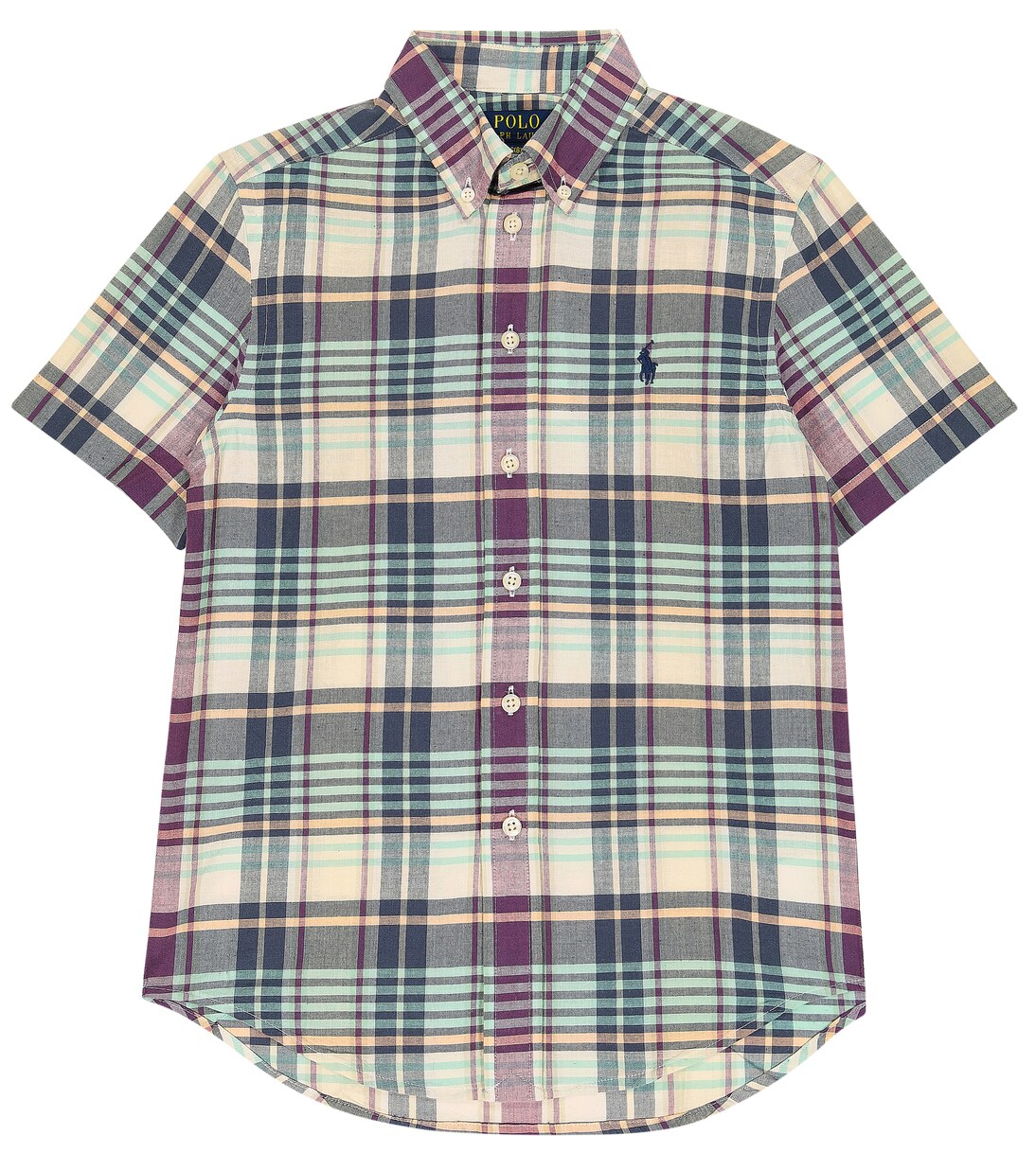 Plaid cotton shirt | Polo Ralph Lauren Kids