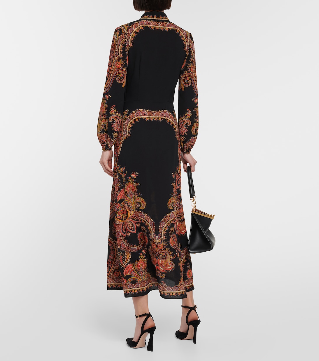 Robe midi à motif cachemire | Etro