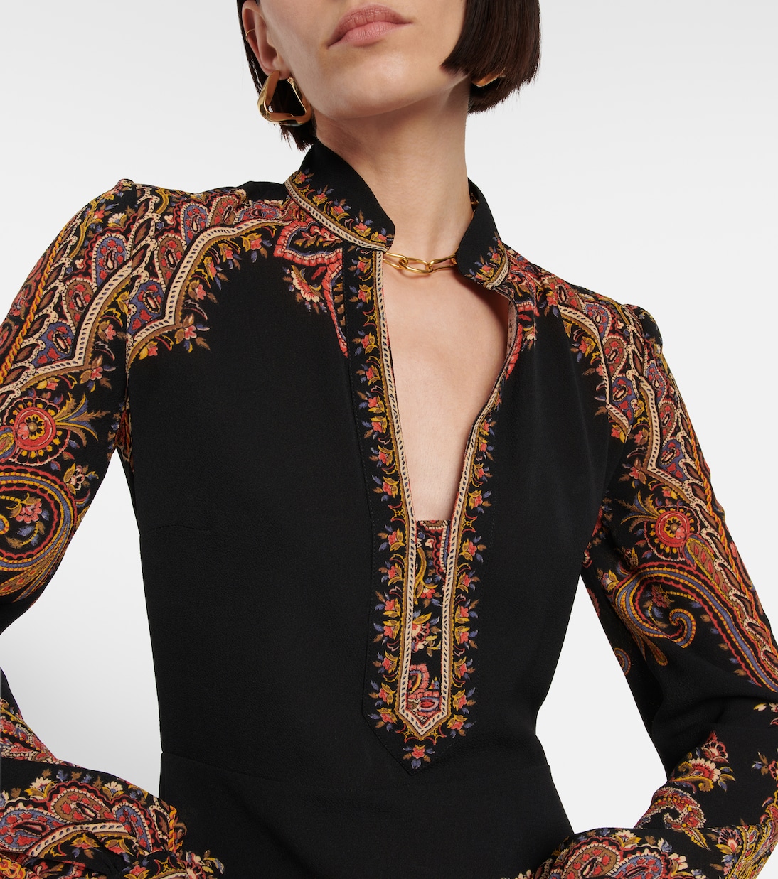 Robe midi à motif cachemire | Etro