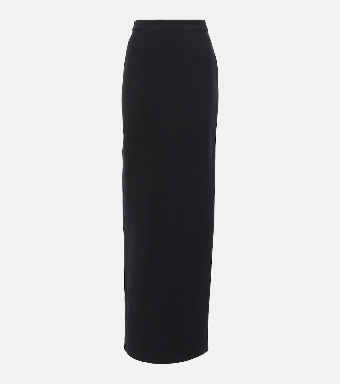 Asymmetrical wool and silk maxi skirt | Roland Mouret