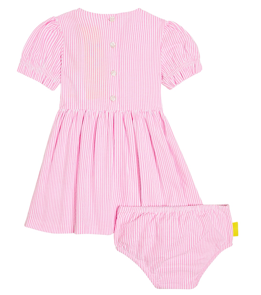 Baby - Abito Funny Flowers in cotone | Off-White Kids