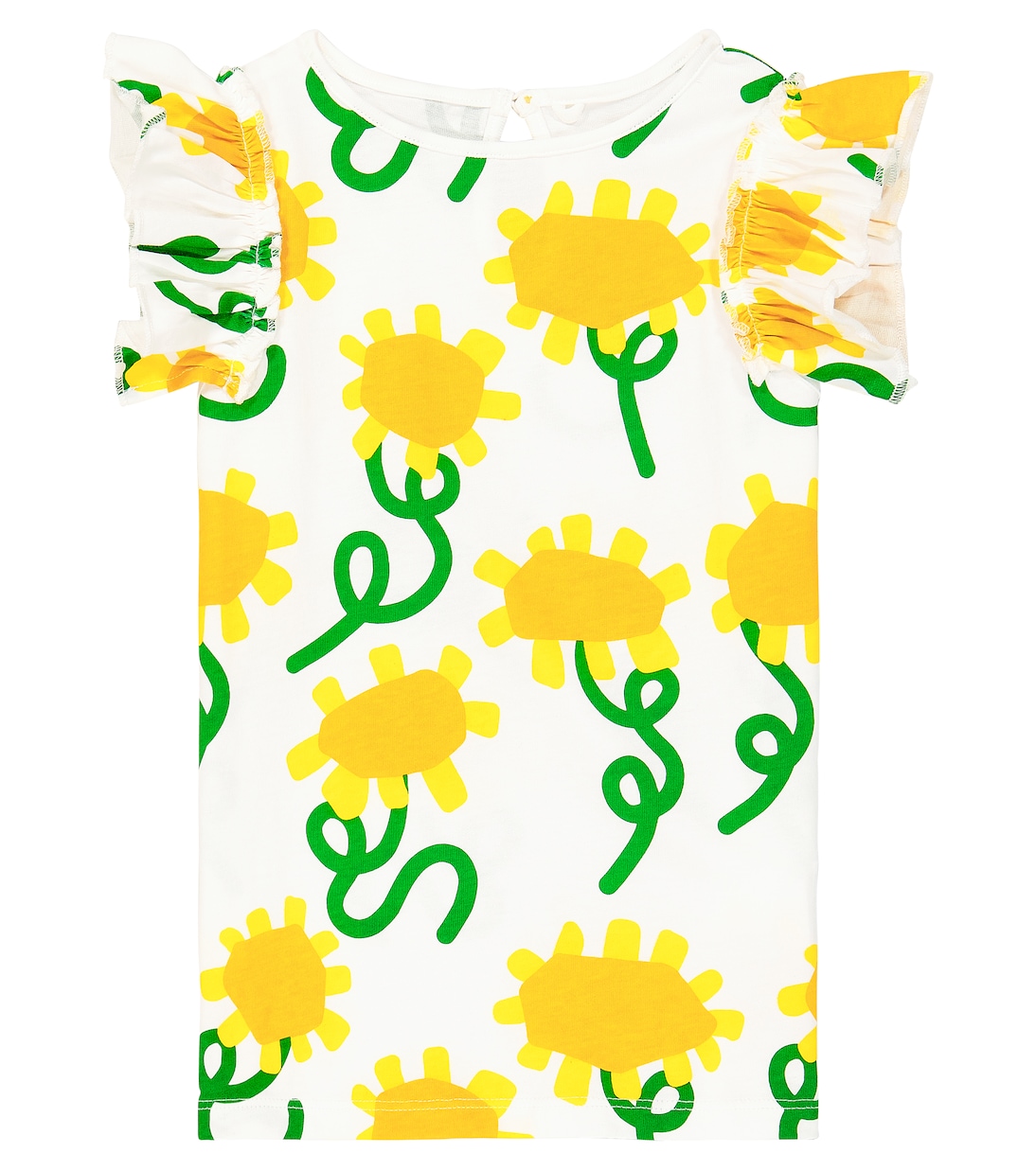 Floral cotton top | Stella McCartney Kids