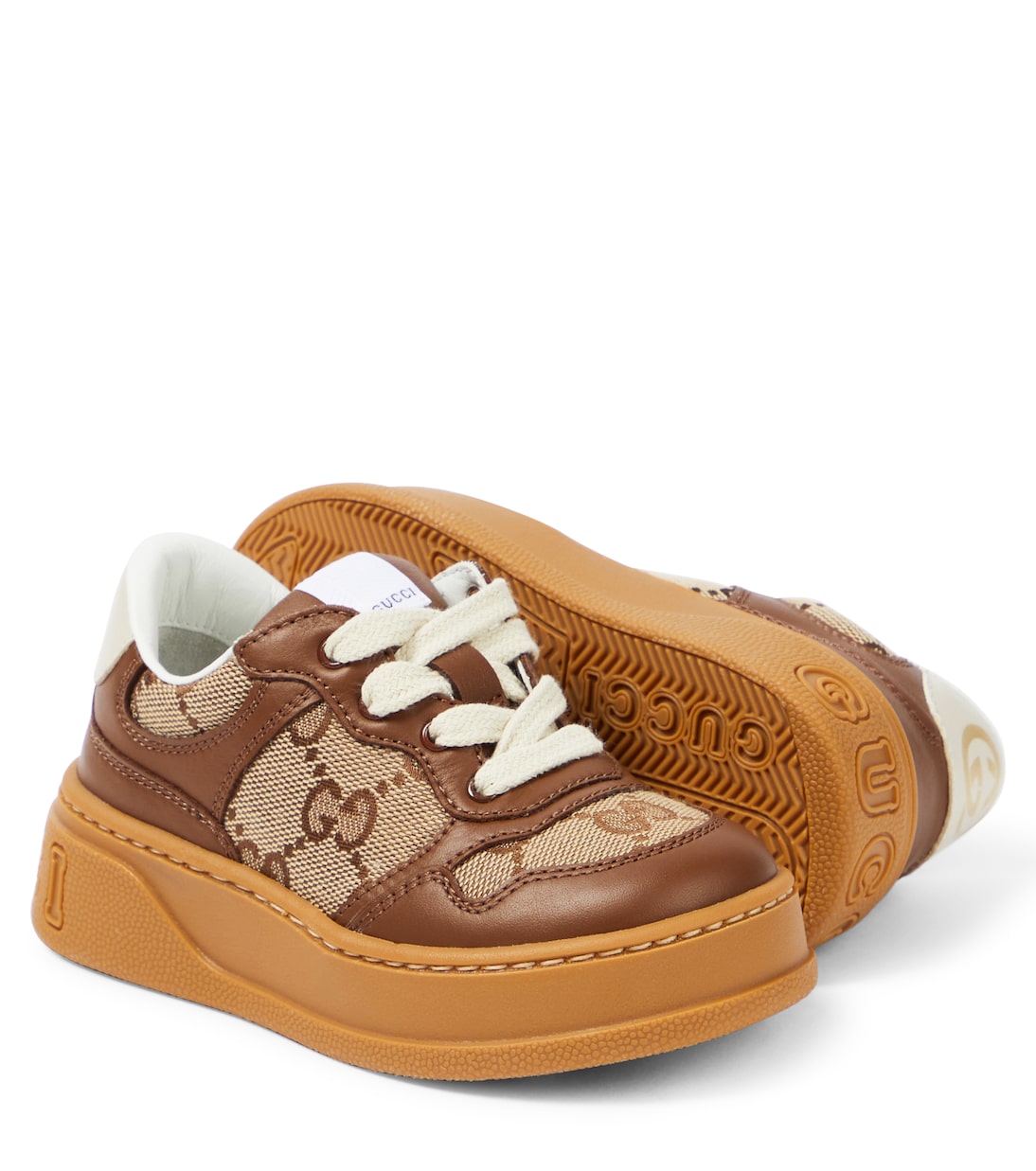 Chunky B皮革运动鞋 | Gucci Kids