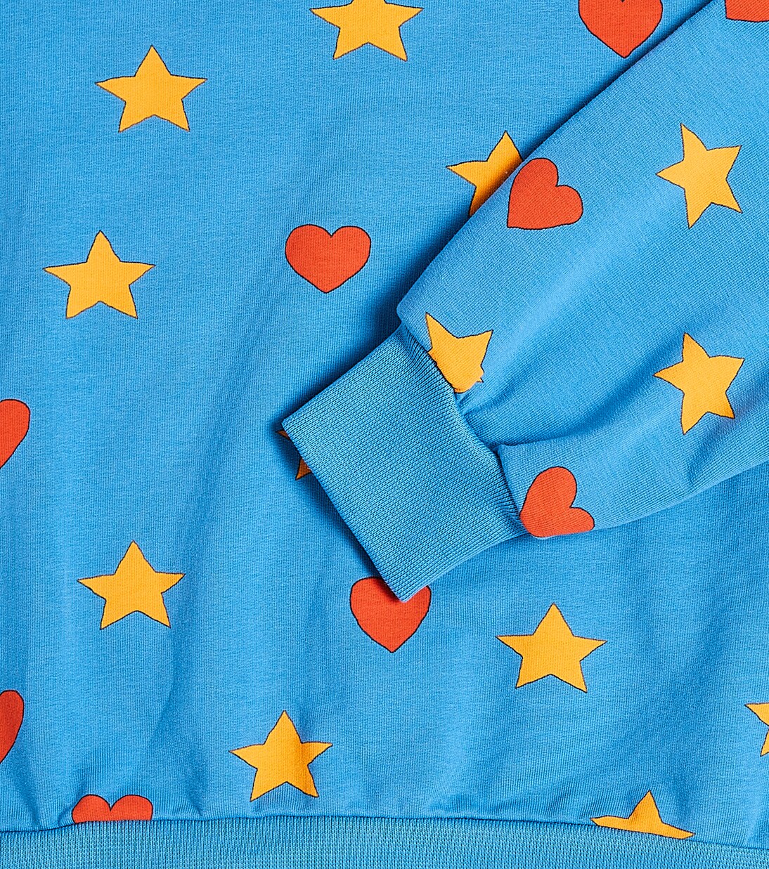 Printed cotton-blend jersey sweatshirt | Tinycottons