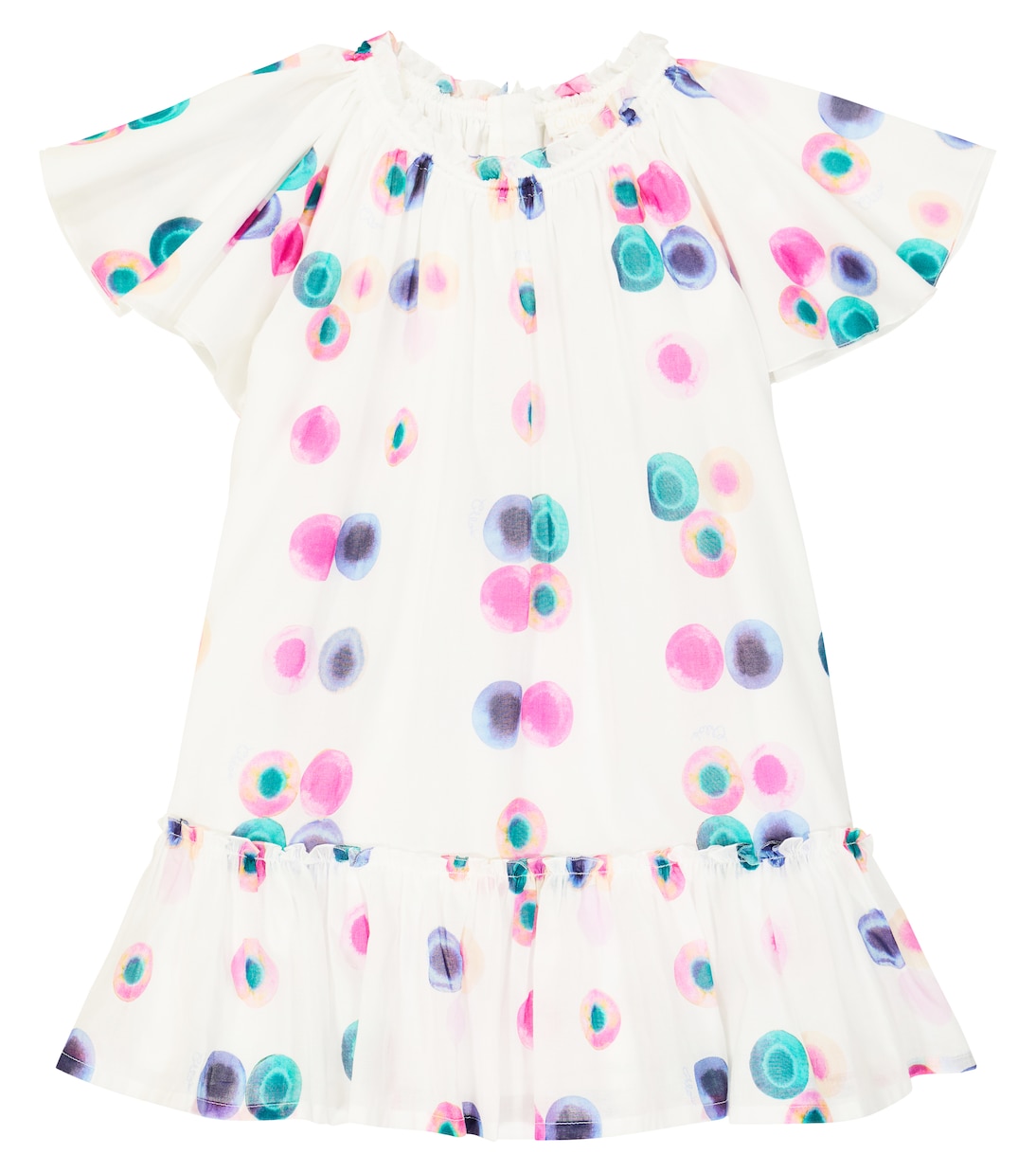 Robe en coton imprimé | Chloé Kids