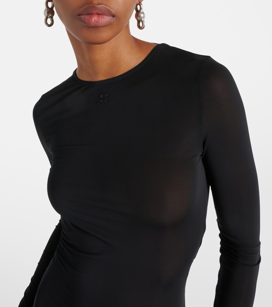 Midikleid aus Jersey | Courrèges