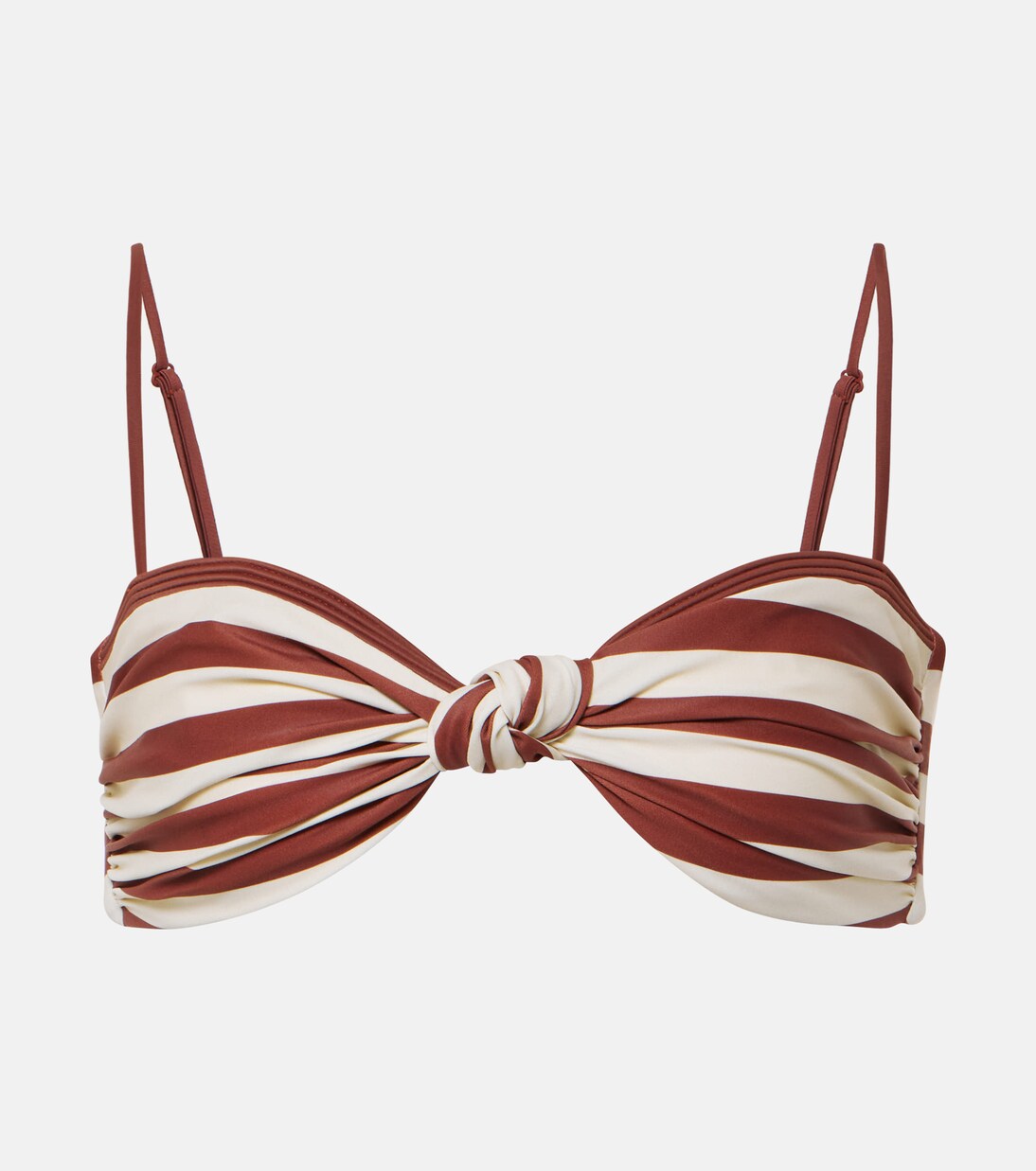 Striped bikini top | Johanna Ortiz