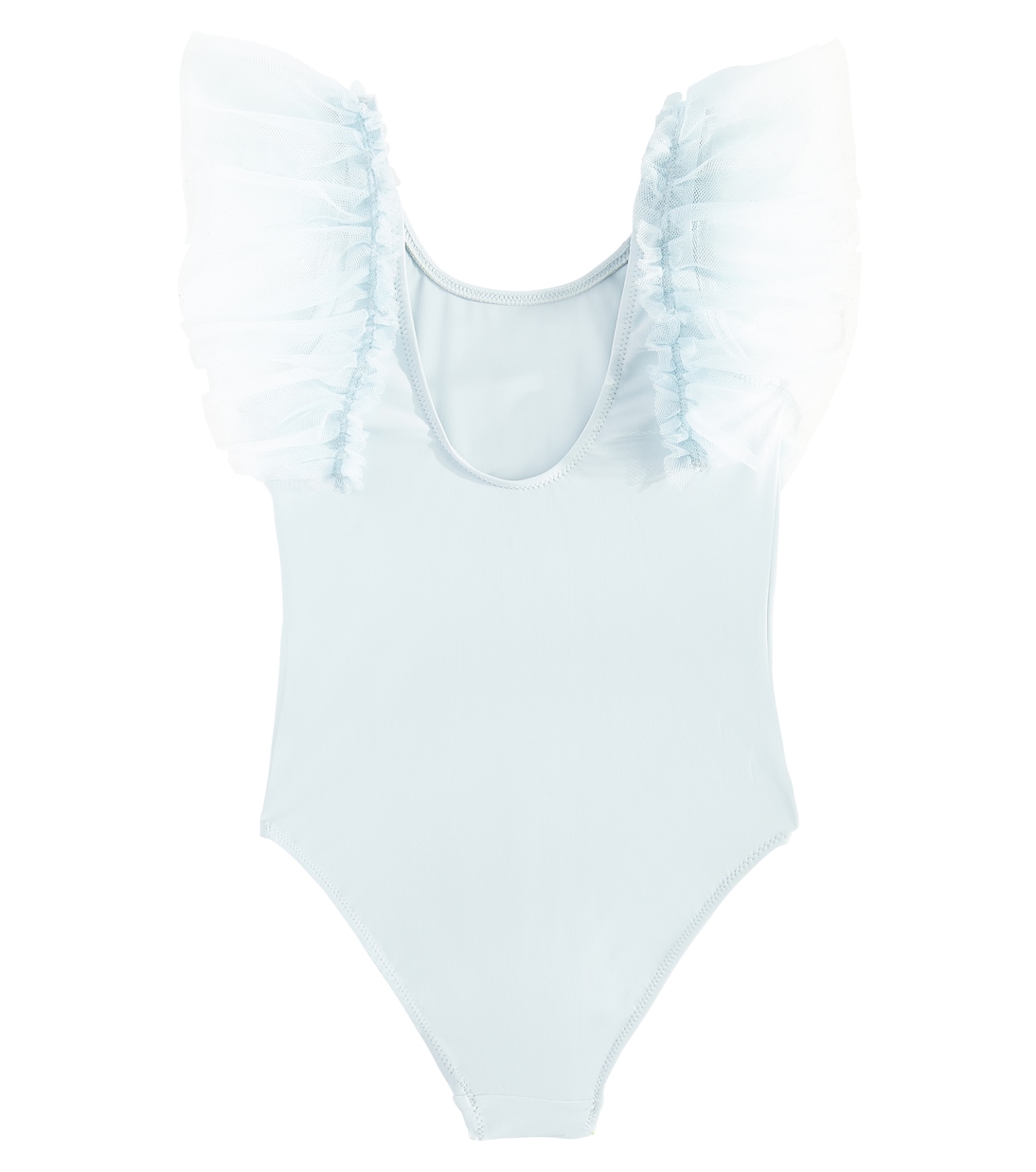 Strut printed tulle-trimmed swimsuit | Konges Sløjd