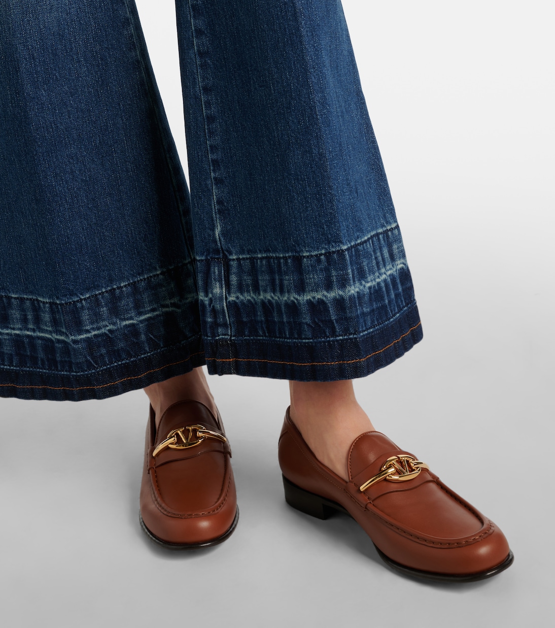 Loafers VLogo The Bold Edition aus Leder | Valentino Garavani