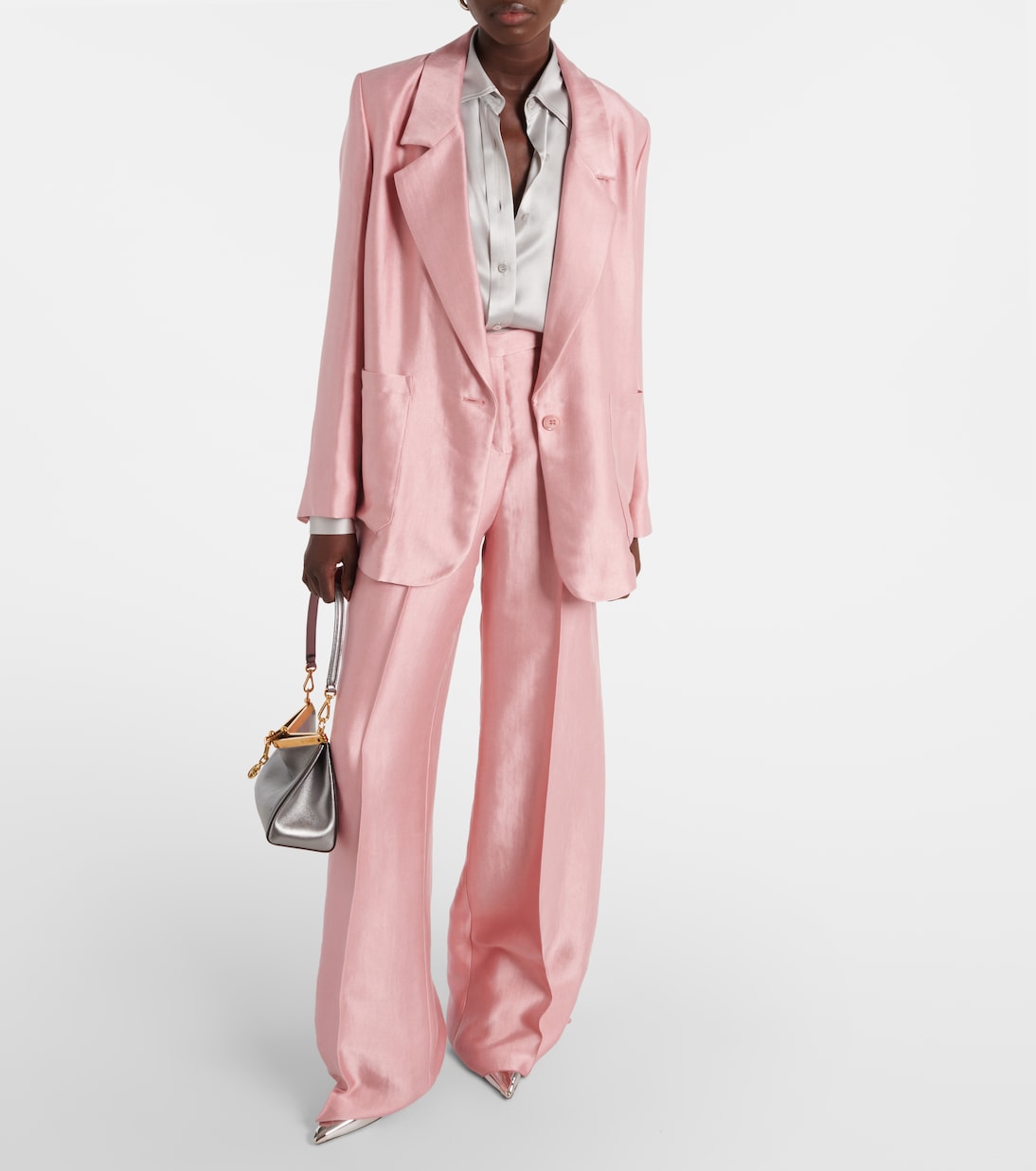 Blazer Slouchy Elegance in raso | Dorothee Schumacher