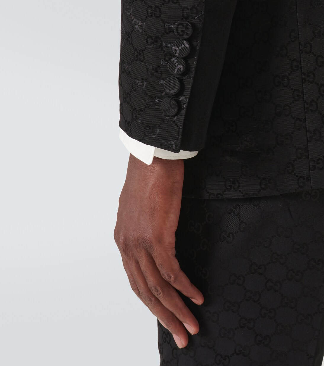 GG Canvas cotton-blend blazer | Gucci