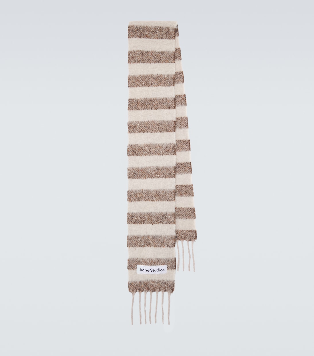 Striped wool-blend scarf | Acne Studios