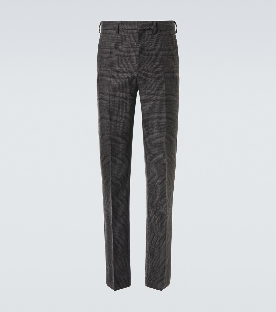 Prince of Wales cropped virgin wool pants | Prada
