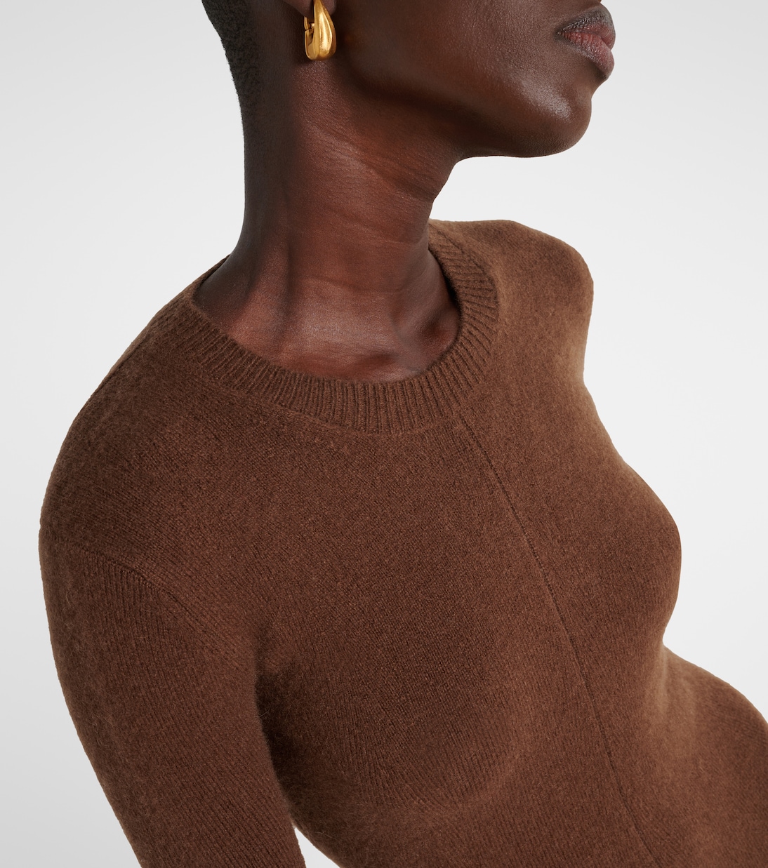 Cashmere-blend midi dress | Joseph