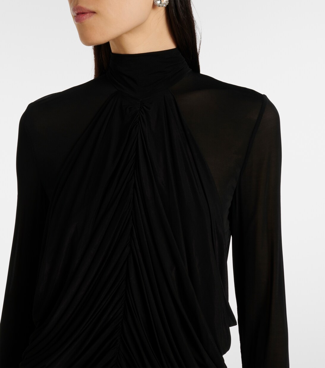 Abito lungo con drappeggio | Magda Butrym