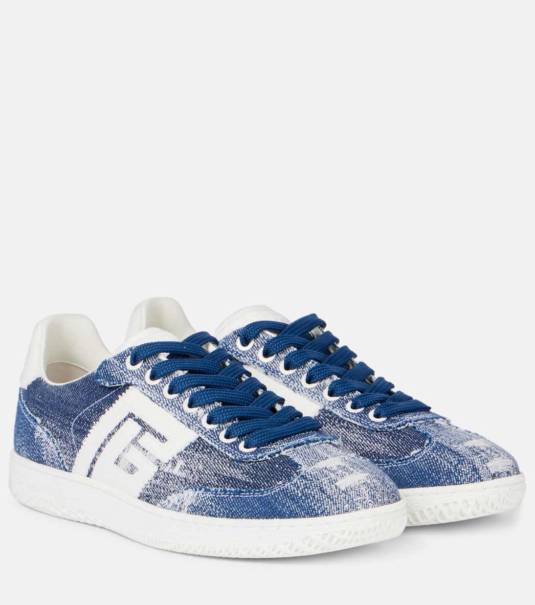 Sneakers Swan in denim | Balmain