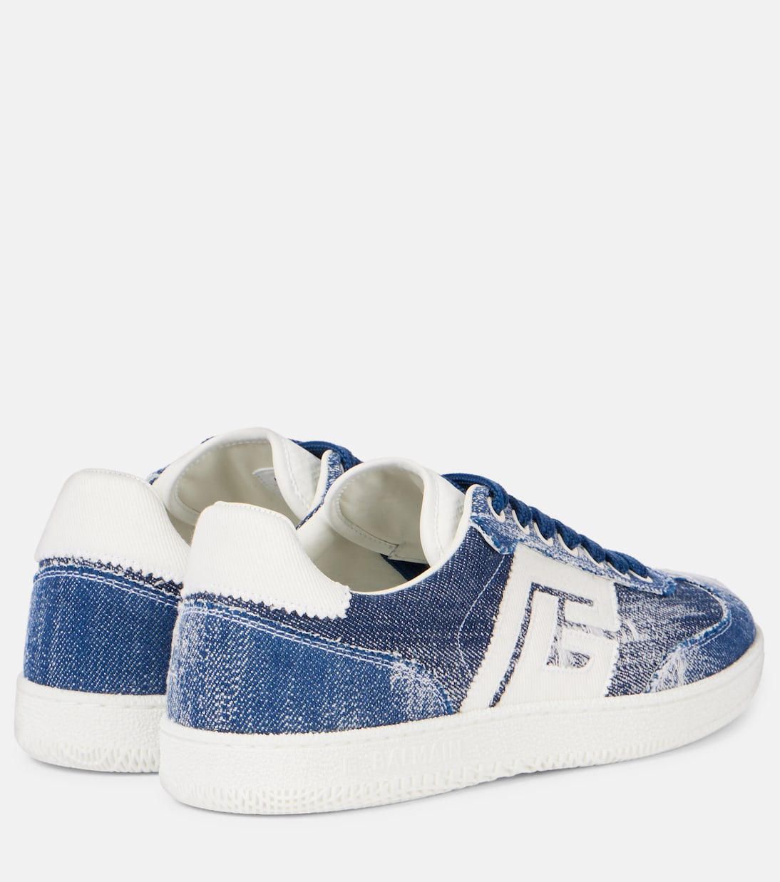 Sneakers Swan in denim | Balmain