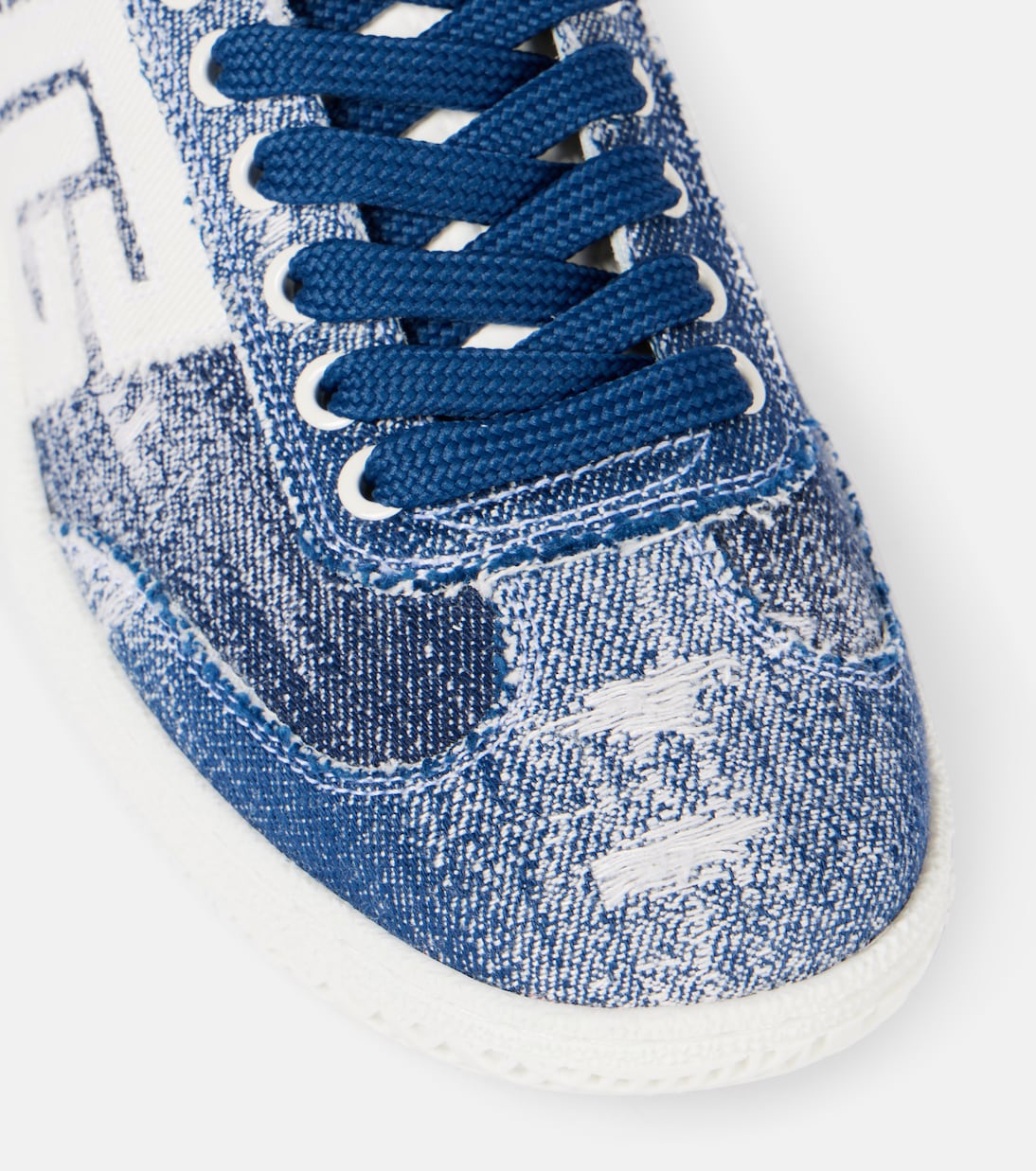 Sneakers Swan in denim | Balmain