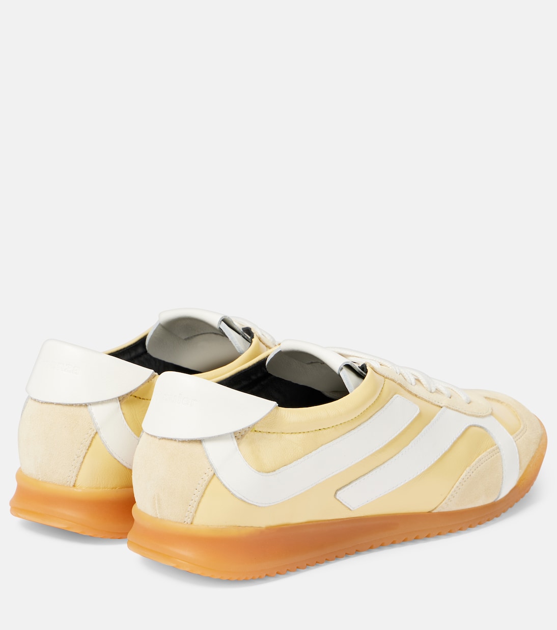 Sneakers Track aus Leder mit Veloursleder | Proenza Schouler