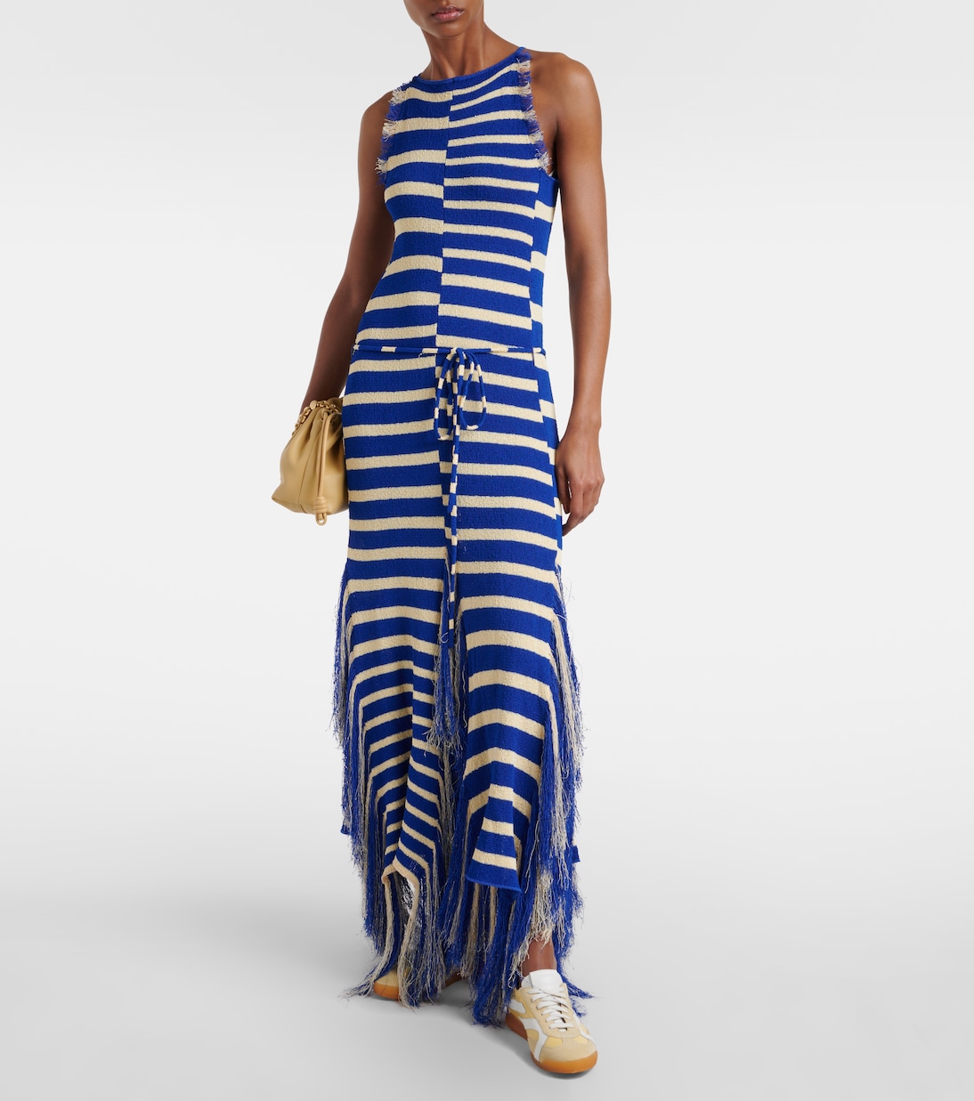 Sneakers Track aus Leder mit Veloursleder | Proenza Schouler