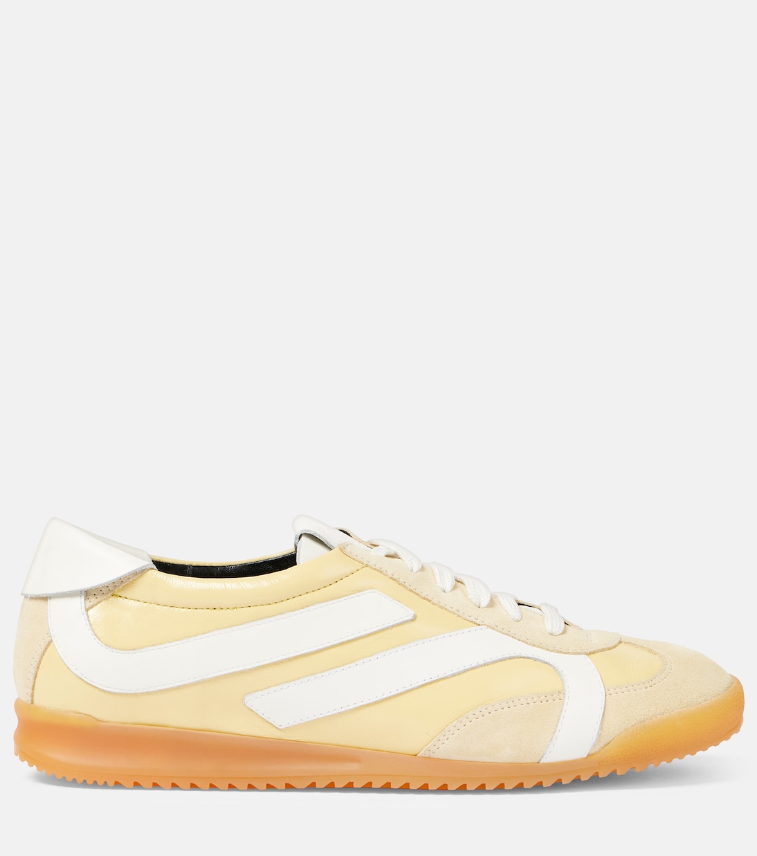 Sneakers Track aus Leder mit Veloursleder | Proenza Schouler