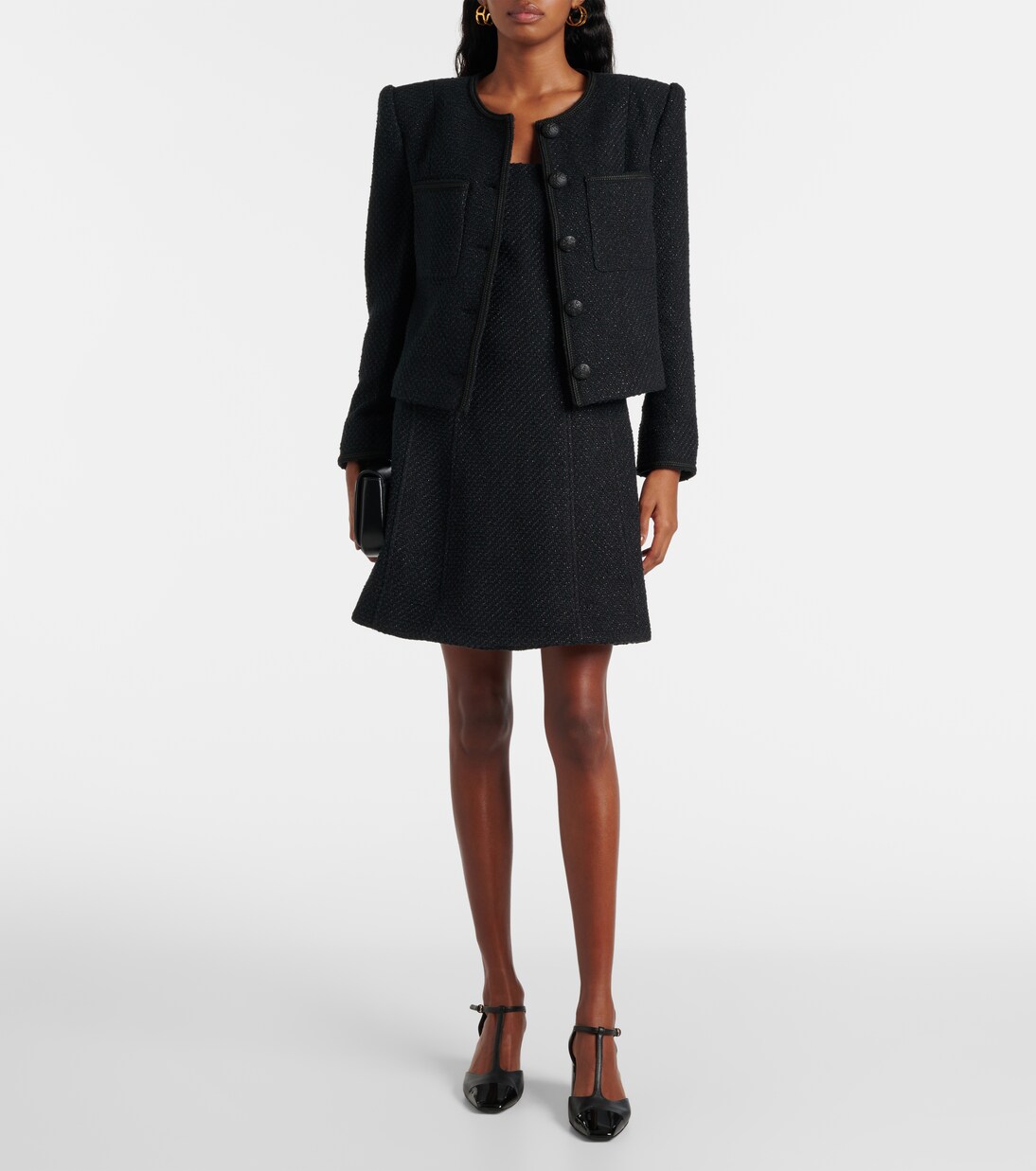 Delphine cotton-blend minidress | Veronica Beard