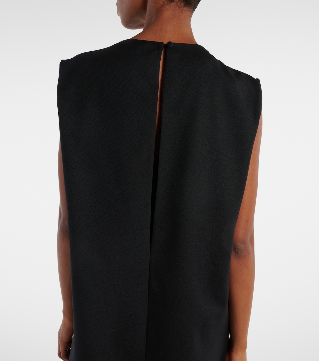 Robe longue Niel en laine et mohair | Khaite