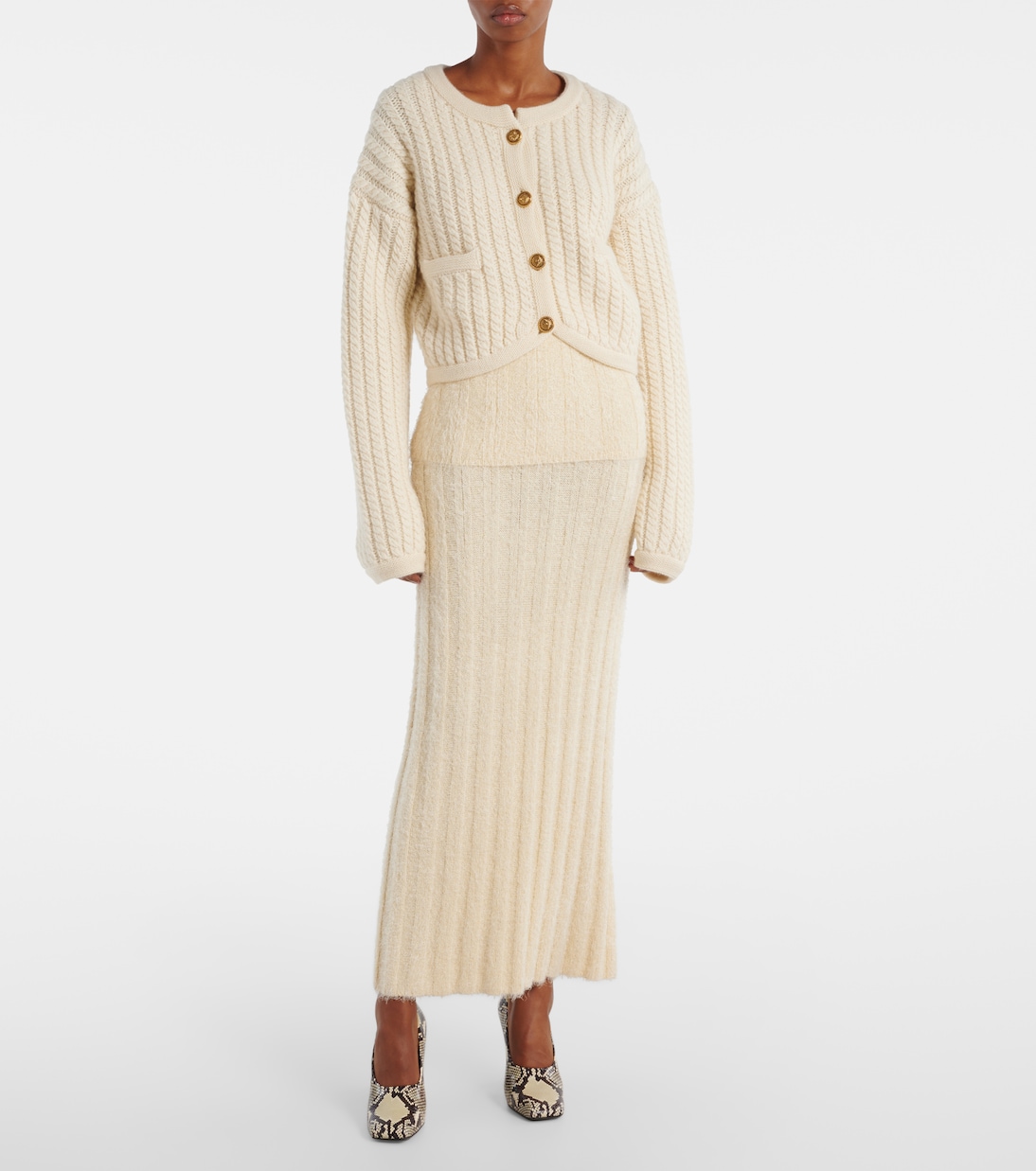 Cardigan Balser aus Kaschmir und Mohair | Khaite