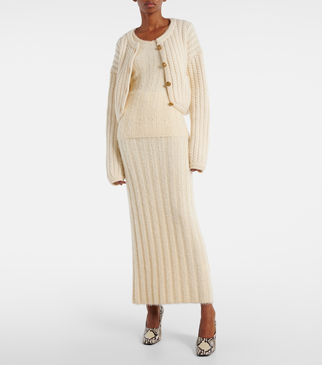 Cardigan Balser aus Kaschmir und Mohair | Khaite