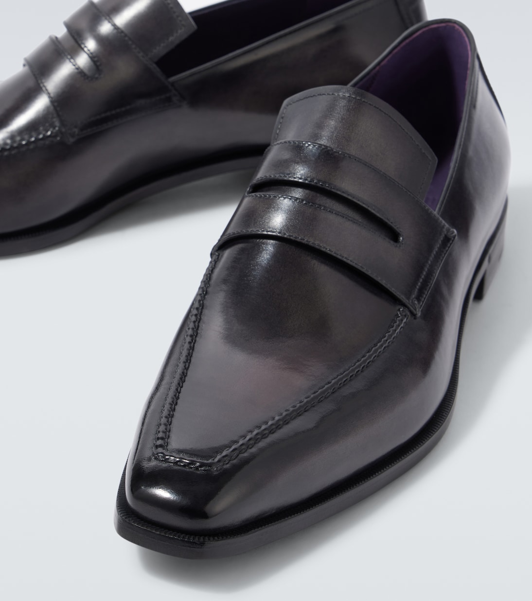 Andy Démesure leather penny loafers | Berluti