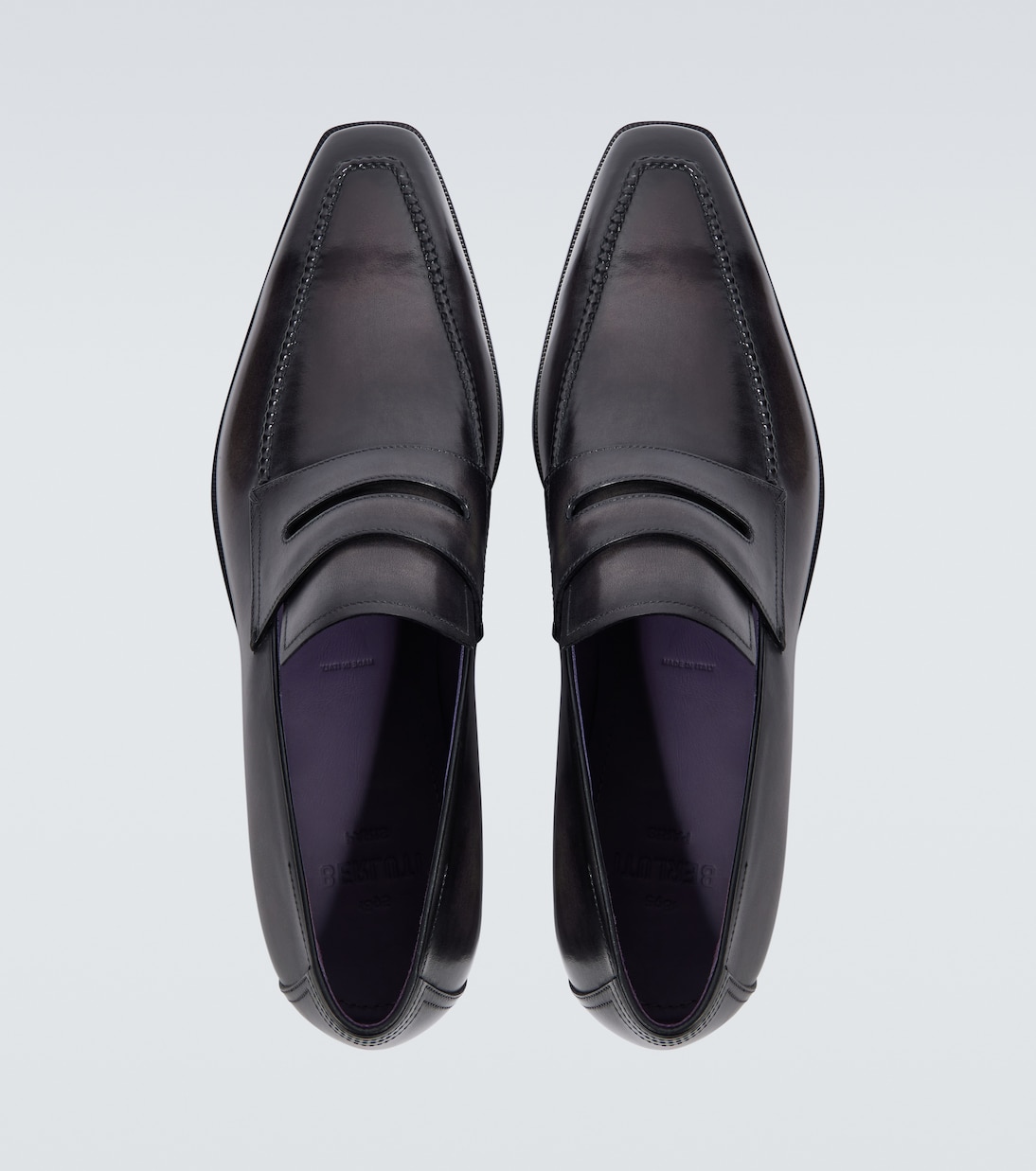 Andy Démesure leather penny loafers | Berluti