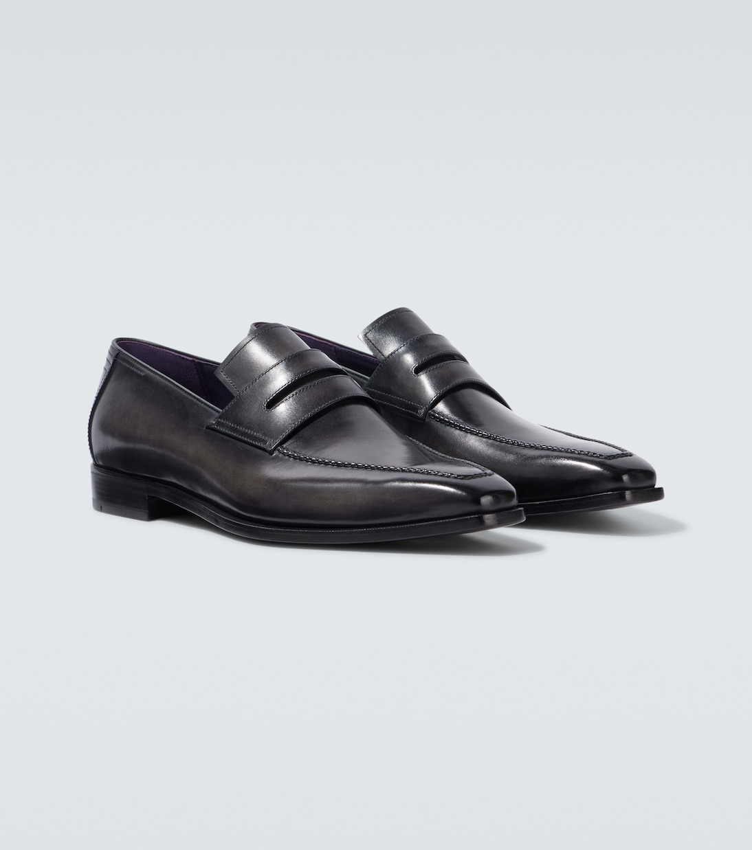 Andy Démesure leather penny loafers | Berluti