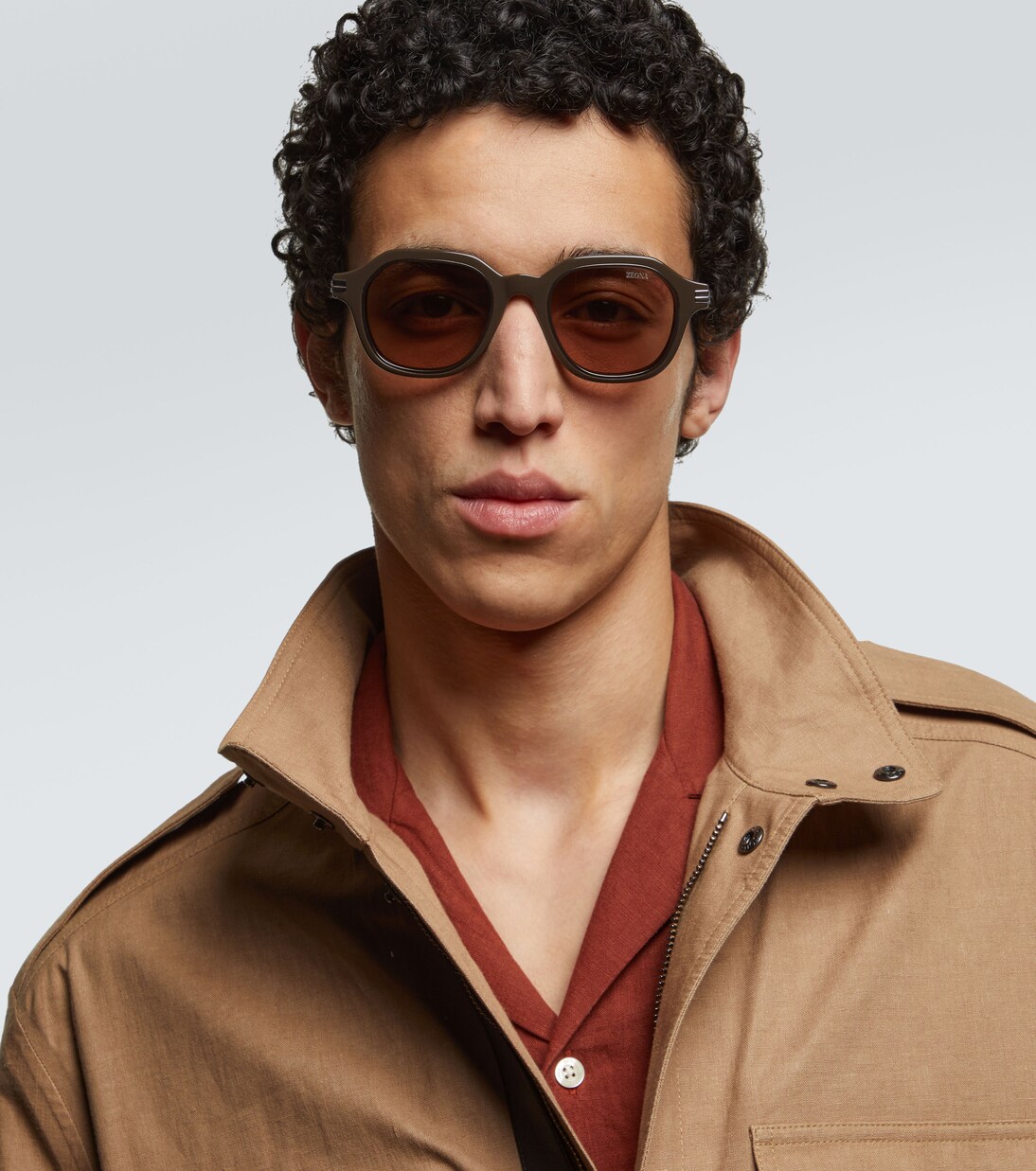 Round sunglasses | Zegna