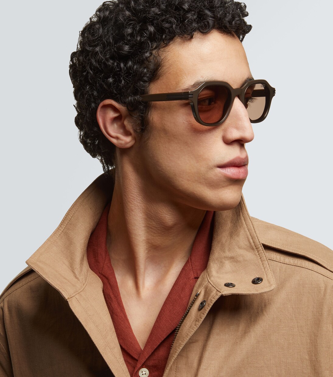 Round sunglasses | Zegna
