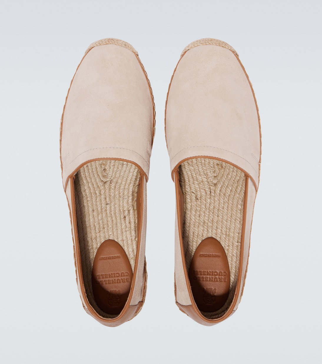 Leather espadrilles | Brunello Cucinelli