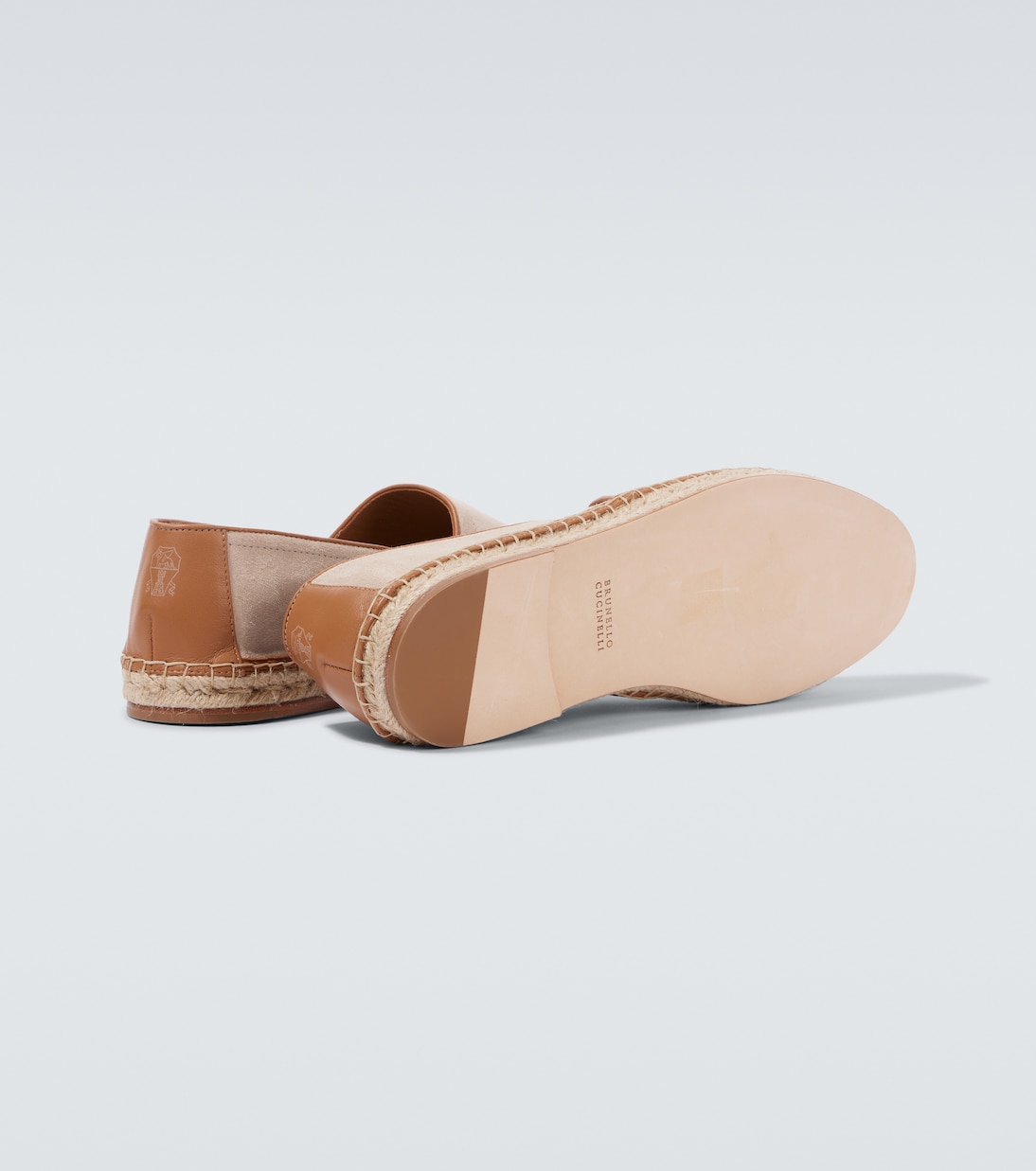 Leather espadrilles | Brunello Cucinelli