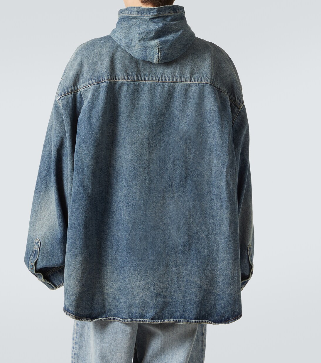 Hemdjacke aus Denim | Balenciaga